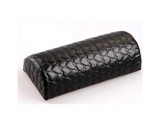 Nail Armrest Cushion,Hand Cushion Pillow Rest For Nail Art Manicure Salon,Table Desk Station Sponge Hand Rest Pillow for Nail Technician Use (Black)