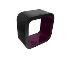 Noir Cube Aquarium Unité de Table de Support en Différentes Couleurs