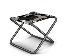 XGTsg Pliant portatif enfance Famille Petit Banc de mazar Voyage Camping pêche Jardin Barbecue sur la Plage des Pique - Nique siège,Gray