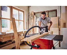 Einhell Table de sciage TC-TS 2025/2 U (2000 W, 24 dents, Hauteur de travail : 850 mm, table 563 x 583mm, Piètement, Support pour la clé, Poussoir)