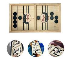 Table Desktop Battle 2 en 1 Jeu de hockey sur glace SLINGPUCK MONTESSORI BOARD TOYS