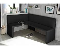 MyStyleWood Coin de Repas Olga Faux Cuir - Banc d Angle, Banquette de Cuisine, Salle à Manger. Stable, Facile d Entretien, rembourré, Cadre en Bois