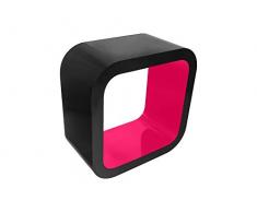 Noir Cube Aquarium Unité de Table de Support en Différentes Couleurs