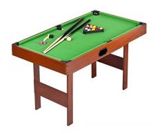 Table De Billard Billard Avec Billes Vert - 122 Cm