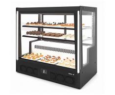 Vitrine Réfrigérée Droite Série COMPAK Accès Porte Arrière - 1015x950 mm - SAYL -