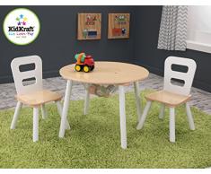 Kidkraft - 27027 - Ameublement Et Décoration - Table Ronde Et Ses Deux Chaises