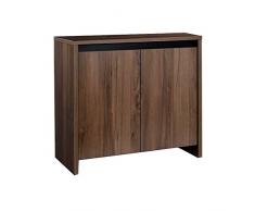 Fluval Table Roma pour Aquarium de 125 l, Couleur Noyer