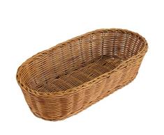 Paniers de service en osier tressé pour pain, fruits et légumes, service de restaurant et paniers de présentation de table 14 Oval