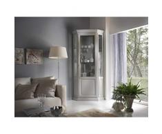 estea Mobiles – Vitrine 1 Porte d'angle Bois Massif