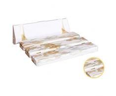 DWLXSH Marbré antidérapante Pliant Mur de siège de Douche monté Salle de Bains Banquette Economiser de lespace médical Douche de Bain Tabouret Siège Peut Charger 130 kg