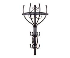 Portemanteau Vienna semi-circulaire 66 cm Porte-manteau mural Crochets porte-manteaux Crochet