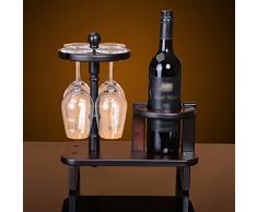 FEIFEI Porte-bouteilles Champignon Parapluie Forme Bois massif Creative Wine Cabinet Décoration Salon Restaurant Accueil Pratique Wine Rack