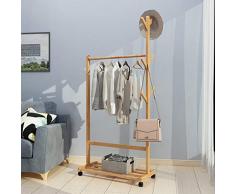 WEIBING Portemanteaux Porte-manteaux debout Arbres de manteau Portemanteau Stand de vêtements Stand arbre élégant chapeau chapeau Rail Rail Rack de vêtements veste de stockage cintre organisateur