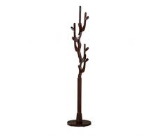 L.TSA Porte-Manteaux Bois Massif Porte-Manteau Arbre Porte-Bagages datterrissage Vertical Salon Porte-Chambre à Coucher Caoutchouc Bois