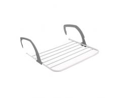 Savlot Pliant Séchage Rack Extérieur Portable Vêtements Cintre Balcon Sèche-Linge Sèche-Linge pour Intérieur Extérieur
