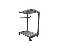 TONG-18 avec Lock Luxury Umbrella Rack Hotel Bank Lobby Home Hanging Parapluie Stand,Parapluie,Métal Argent,Fantaisie Parapluie Standstorage Rack Accueil Accessoires Arts Crafts Boîtes de Rangement