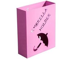 MMWYC Parapluie Porte Parapluie métallique rectangulaire Porte-Support for entrée ou Porte de la Maison, Bureau, Appartement, Hôtel, Bars for Canes bâtons de Marche, 33 × 12 × 41 cm