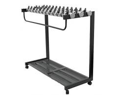 Étagère Porte-parapluies Lobby dhôtel Restaurant Métal Ménage Étagère de rangement for parapluies Noir A_