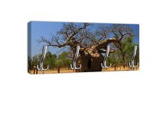 Arbre DESIGN Singe Pain avec crochet mural Crochets porte-manteaux Porte-manteau mural dg201