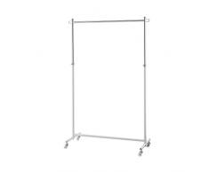 pliante vêtement Rack/blanc/les Lits