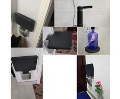 KIKIRon Tabouret Round Pliant Chaussures Banc Mural Hall Porche Shoe Tabouret Invisible Invisible Mur Tabouret Chaise de Toilette (Couleur : Noir, Taille : 30x26.5x39.5cm)