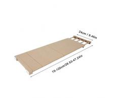 TOPINCN Compartiment séparateur de Garde-Robe Réglable Multi-Fonctionnel Rack Stockage Durable Collectionner étagère partition Placard pour vêtements Foulards Organisateur(XL)