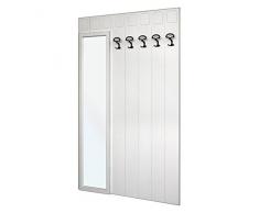 Vestiaire porte manteau en bois pour l'entrée