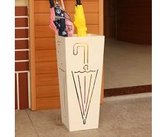 Tepo-ffly Support métallique pour Parapluie, Porte-Parapluie Grand Espace, Porte-Parapluie léger, Rangement pour Canne de Parapluie avec Plateau Anti-Goutte pour intérieur/extérieur,A