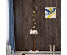 GAOLIHUA Portemanteau debout simple et moderne couleur de la mer moderne hall d'entrée arbres manteau stand vêtements rack vêtements chambre couloir Portemanteaux