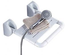 TIN-YAEN Salle de bain Fauteuils roulants, Salle de bain pliante Siège de douche Tabouret mur Banc douche mural Banc de bain Tabouret Siège Personnes âgées Chaise de douche murale chaussures Banc