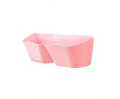 TOPmountain Support mural pour chaussures Supports de rangement de chaussures en plastique pour Organisateur de cintres suspendus Entrée sur la porte