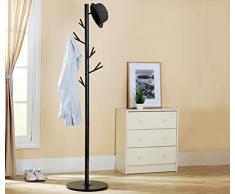 Porte-Manteaux Portemanteaux Moderne Simple Portemanteau Tube Épais En Métal Vêtements Rack Arbre Simple Cintre Chambre Salon Plancher Cintre -Chambre Entrée Portant à Vêtements