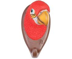 CAISHENY Crochets Drôle Creative Perroquet Forme Crochet Mural Rétro Porte-Clés Personnalité Patère Crochet