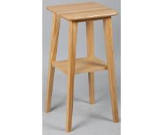 Sellette en chêne massif, L400 x l400 x Ht800 mm -PEGANE-