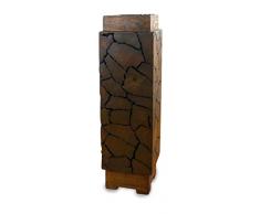 livasia Porte Parapluie | Teck | Décoration Asiatique | Bois Noble | Pratique et élégant | Matières Naturelles | Production Artisanale | Fabriqué à la Main