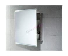 Gedy - ARMOIRE 52X60 PORTE MIROIR CHROMÉ - Gedy - G-28061300000