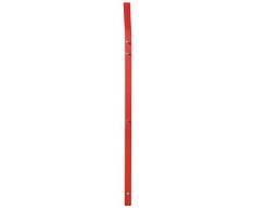 Penderie murale, porte manteaux métal 3 crochets - Bill (rouge)