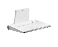 Household necessities/Salle de bains Tabouret de douche tabouret tenture chaise maison salle de bain porche banc mural for le banc de chaussures (Color : White, Size : 30 * 36 * 32CM)