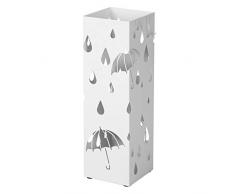 SONGMICS Porte-parapluies en métal rangement des parapluies décoration de salon bureau LUC49W