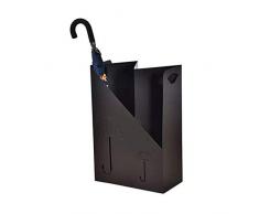 LXDDP Porte-parapluies Porte-parapluies Support métallique Libre, pour Cannes/bâtons de Marche, avec égouttoir
