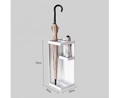 GCT Parapluie, Parapluie Support De Rangement À La Maison Géométrique, Porte-Parapluies Parapluie Cube De Rangement, Porte-Parapluies en Métal Moderne Square, Noir, Blanc,Noir