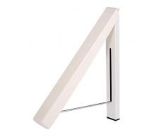 Wechoide Blanchisserie Séchage Rack Montage Mural Rétractable Pliable Invisible Cintre Vêtements - Single