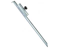 com-four® Porte-Parasol en métal Massif - Piquet de Sol pour Le Sol - Base pour Le Parasol - Porte-Parapluie - Ø 12-32 mm (01 pièce - Porte-Parasol)