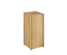 Haku Möbel Porte Parapluies, Bois, Chêne Huilé, 20 x 20 x 45 cm