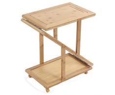 Table Table de pour lire Table dappoint Table De Chevet Portable Accueil Pliante Mobile Guéridon ZHAOYONGLI