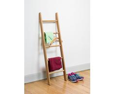 Échelle pour vêtements enfants. Chêne Huilé. Sans danger risque pour la santé. Bois MASSIF odenwald. 5 étoiles évaluation. Fabriqué en Allemagne. Enfants Meubles, Valet de nuit