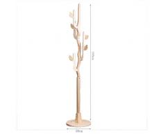 Porte-manteau arbre droit vêtements rail cintre, couleur primaire, 38cm * 38cm * 195cm HAIMING-yimaojia