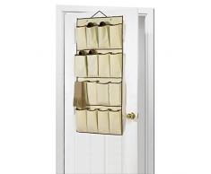 16 poches organiseur de chaussures pour mur mural Porte Armoire Boîte de rangement
