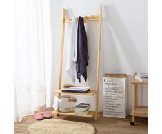 NIUZIMU Porte-manteau haut 175CM Mur en bois massif mur Arbres entrée manteau Portemanteau Vêtements Rack vêtements bonnet écharpe porte-parapluies Rack multi-usages Porte-manteaux -0225