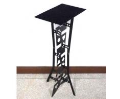 GOWE Mobilier Magie : Guéridon à Apparition Pliable avec Pied Noir